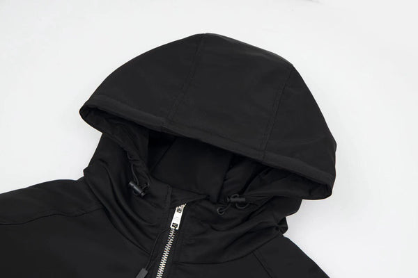 Prada Logo Zipper Hoodie