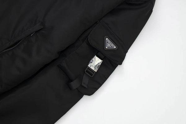 Prada Logo Zipper Hoodie