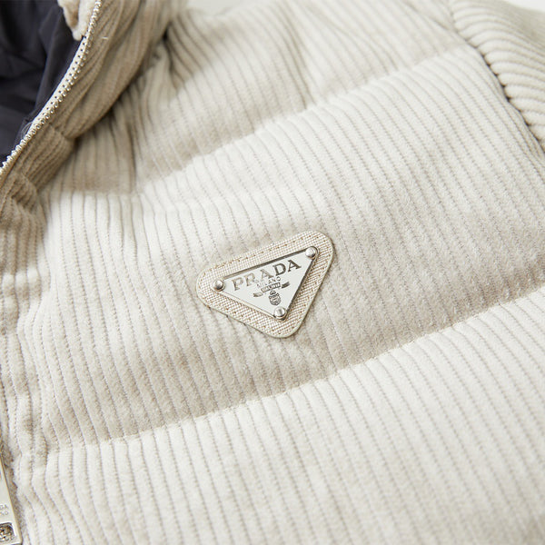 Prada Logo Puffer Jacket