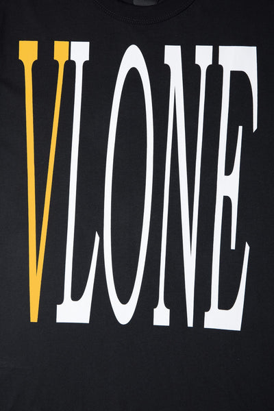 VLONE Classic Logo Yellow Tee
