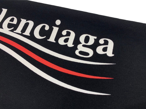 Balenciaga Campaign Logo Oversized Hoodie