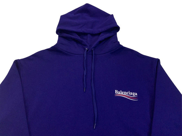 Balenciaga Campaign Logo Oversized Hoodie