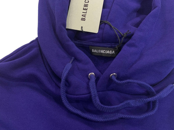 Balenciaga Campaign Logo Oversized Hoodie