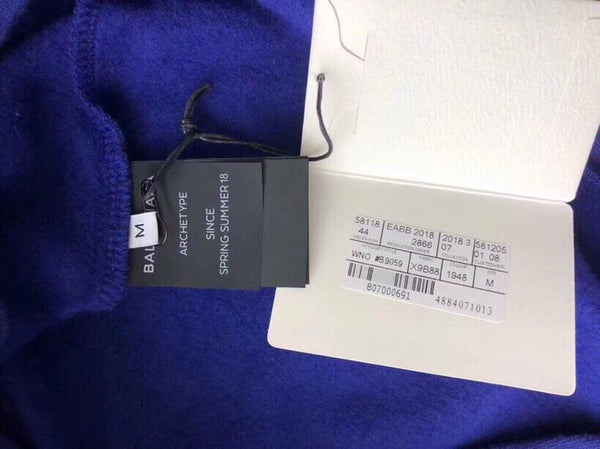 Balenciaga Campaign Logo Oversized Hoodie