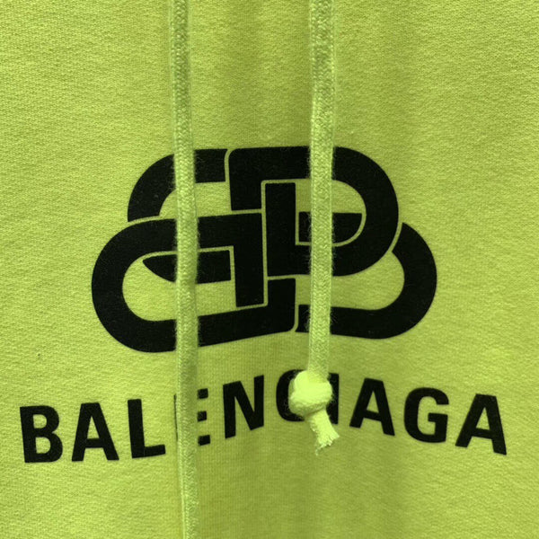 Balenciaga BB 19FW Neon Oversized Hoodie