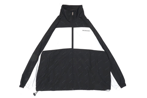 Balenciaga Zip Up Black Jacket