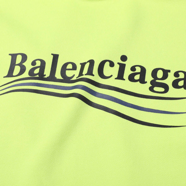 Balenciaga Campaign Logo Neon Hoodie