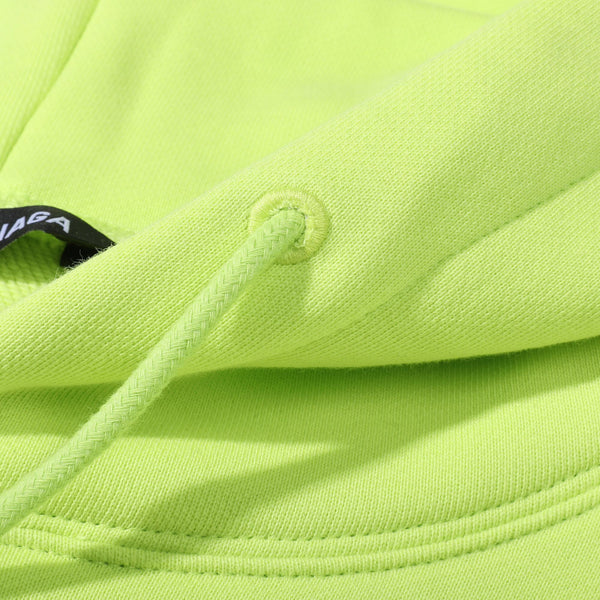 Balenciaga Campaign Logo Neon Hoodie