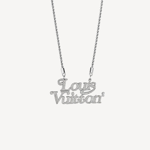 SQUARED LV NECKLACE