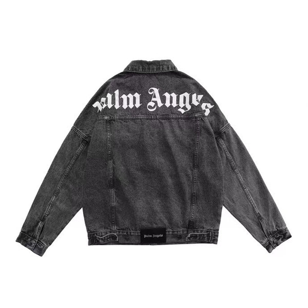 Palm Angels 20FW Black Denim Jacket