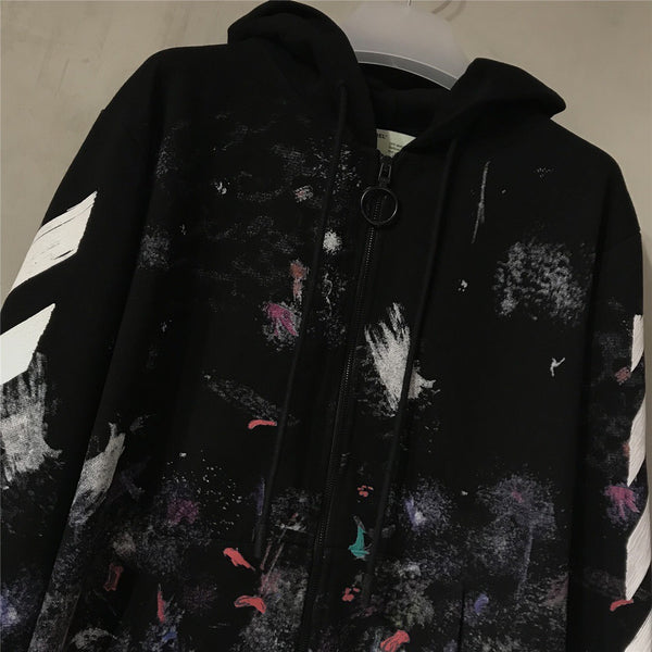Off-White Galaxy Brushed Hoodie