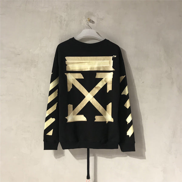 Off-White Tape Arrows Black Sweater