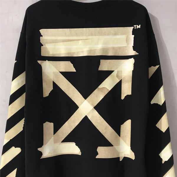Off-White Tape Arrows Black Sweater