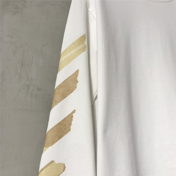 Off-White Tape Arrows White Sweater