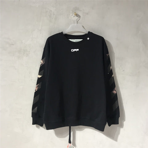 Off-White Caravaggio Arrows Black Sweater