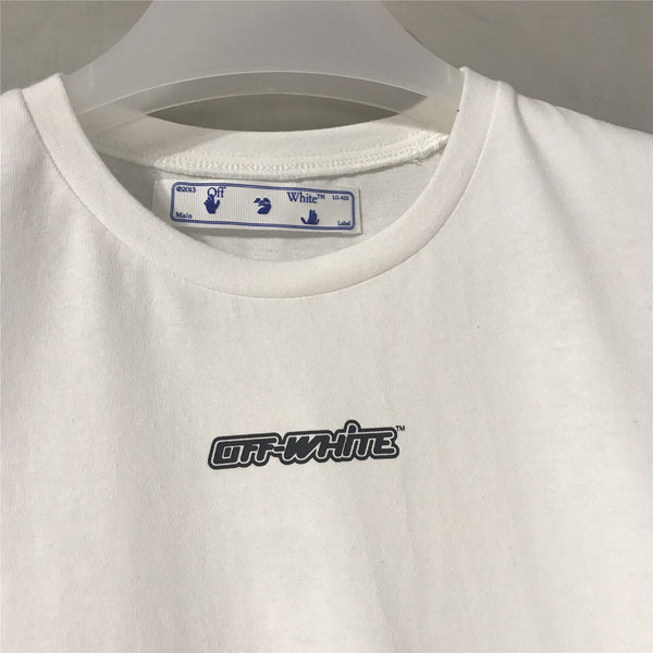 Off-White Marked Blue Arrows Tee