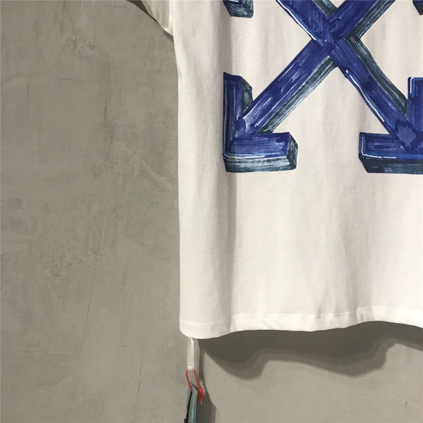 Off-White Marked Blue Arrows Tee