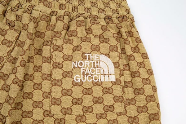 Gucci TNF GG Printed Shorts