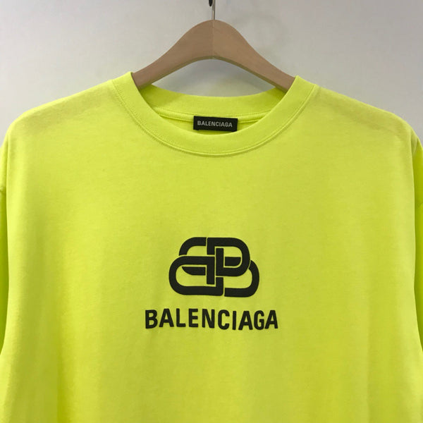 Balenciaga BB Lock Neon Tee