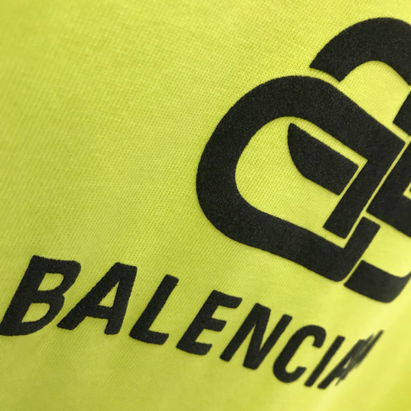 Balenciaga BB Lock Neon Tee