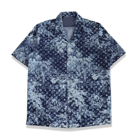 Louis Vuitton 21SS Monogram Denim Shirt