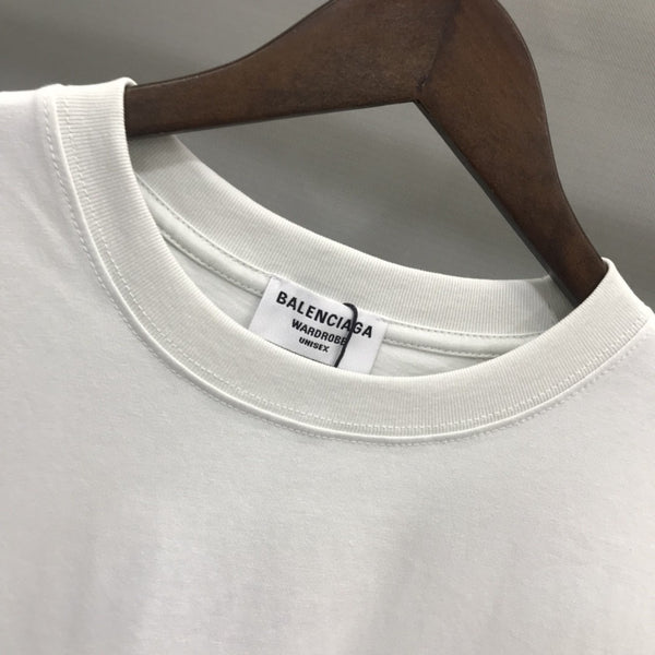 Balenciaga 21SS Campaign Logo Tee -EMBROIDERY LOGO-