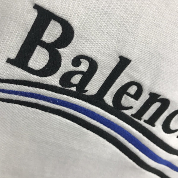 Balenciaga 21SS Campaign Logo Tee -EMBROIDERY LOGO-