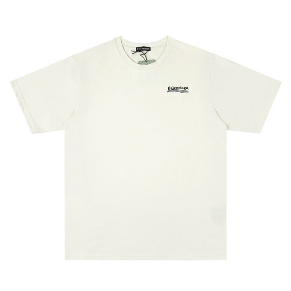 Balenciaga 21SS Campaign Logo Tee -EMBROIDERY LOGO-