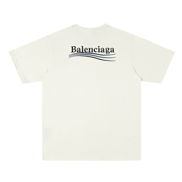 Balenciaga 21SS Campaign Logo Tee -EMBROIDERY LOGO-