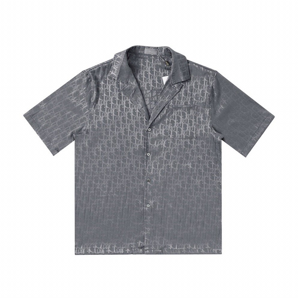 Dior Oblique Pixel Hawaiian Shirt