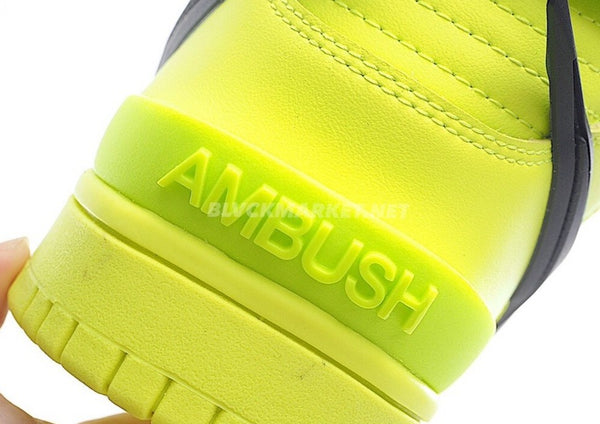 Nike Dunk High x AMBUSH Flash Lime -TOP PREMIUM-