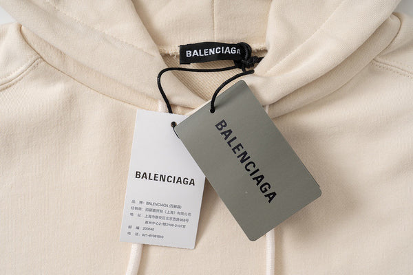 Balenciaga 21FW Logo Hoodie