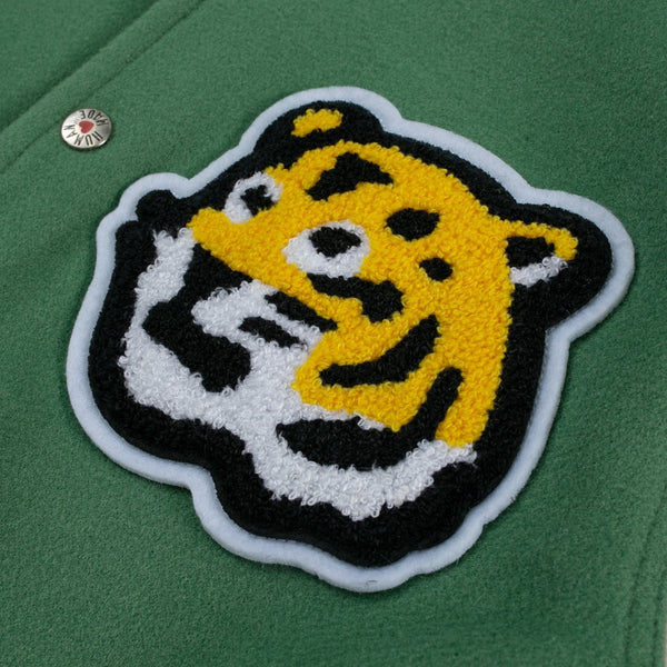 Human Made Tiger Green Varsity Jacket