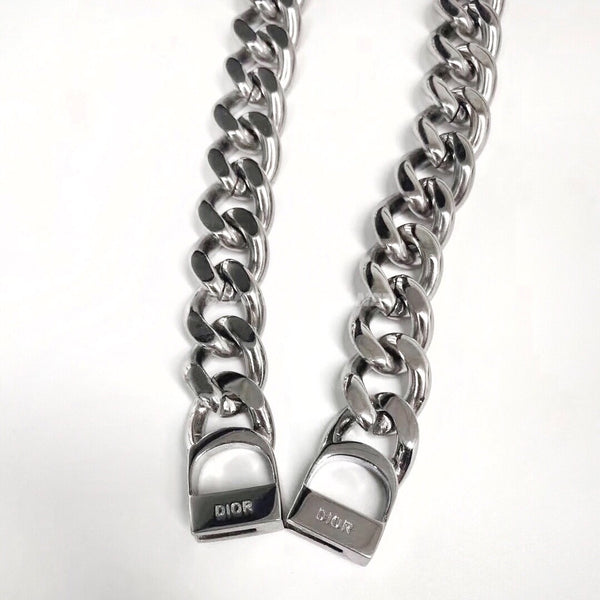 DIOR ICON CHAIN LINK NECKLACE
