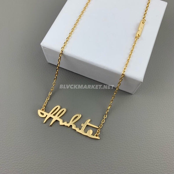OFF WHITE NECKLACE