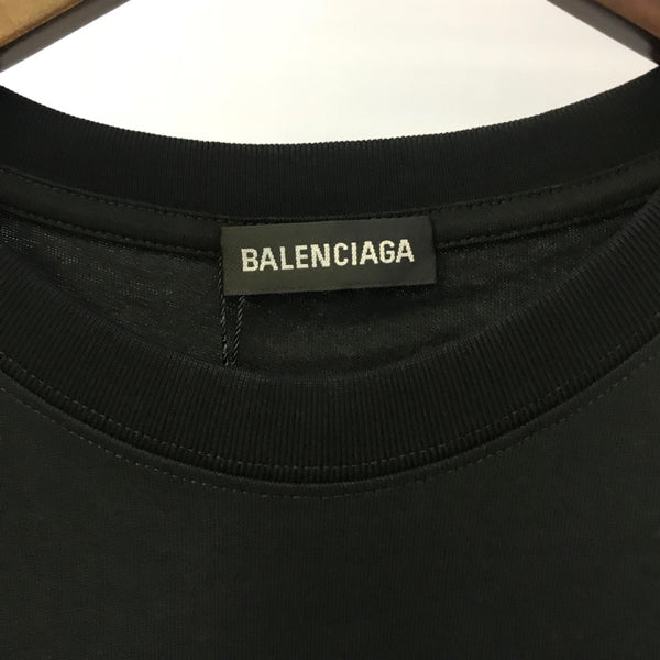 Balenciaga Printed Oversized Tee