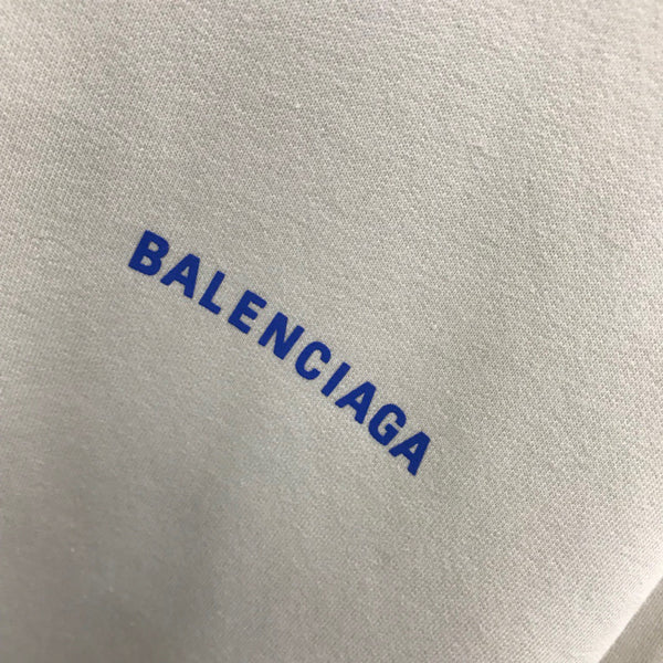 Balenciaga Printed Oversized Hoodie