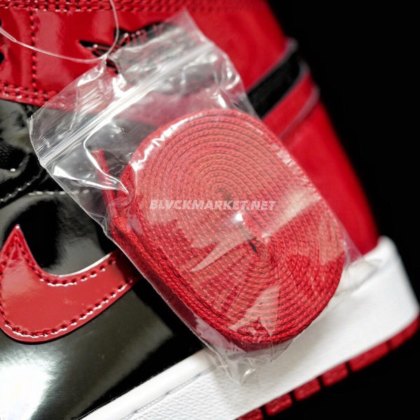 Air Jordan 1 High Patent Bred -OG UPDATED-