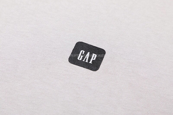 Yeezy x GAP Logo 3/4 Sleeve Tee White