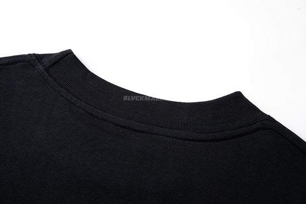 Yeezy x GAP Logo 3/4 Sleeve Tee Black