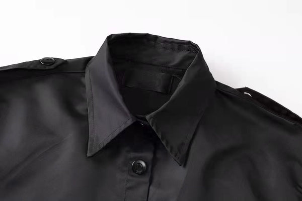 Prada 22FW Pocket Sleeve Shirt