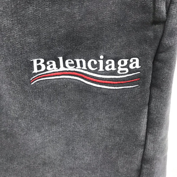 Balenciaga 22SS Campaign Logo Shorts -EMBROIDERY LOGO-