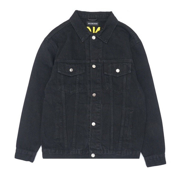 Balenciaga 20FW Embroidered Denim Jacket