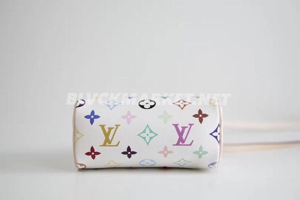 Louis Vuitton x Takashi Murakami Speedy HL Monogram Mini White Multicolour