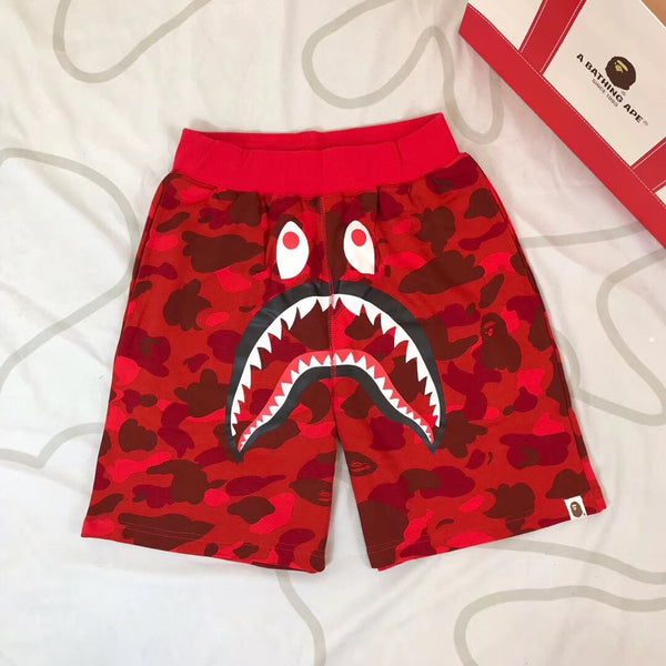 Bape Shark Camo Shorts