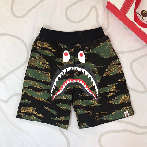 Bape Shark Camo Shorts