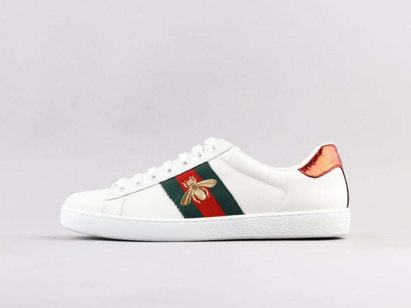 Gucci Bee Embroidered Low -PK PREMIUM-