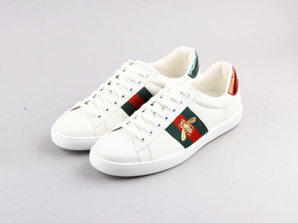 Gucci Bee Embroidered Low -PK PREMIUM-