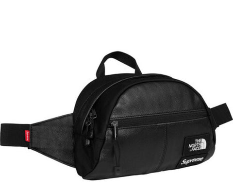 Supreme x TNF Leather Waist Bag