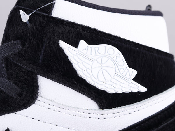 Air Jordan 1 High Black & White Fur -OG PREMIUM-
